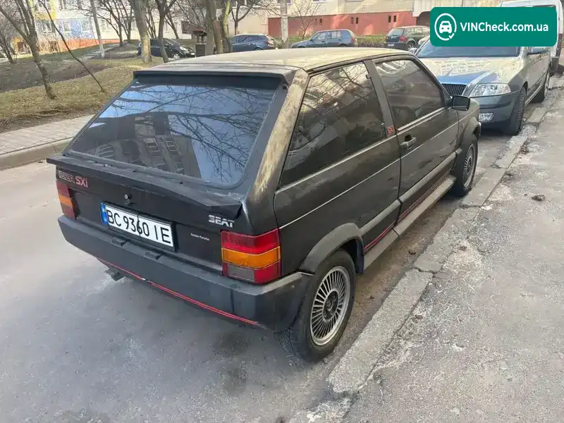 SEAT Ibiza 1988, фото з оголошення 2 з 5, VIN VSS021A0009501478