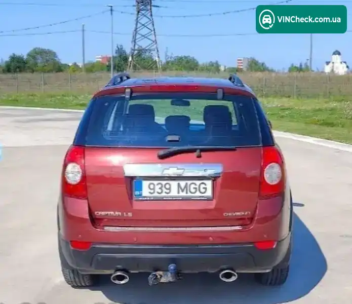 Chevrolet Captiva 2006, фото з оголошення 1 з 9, VIN KL1CG26FJ7B004811