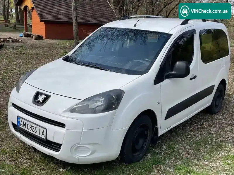 Peugeot Partner 2010, фото з оголошення 1 з 8, VIN VF37B9HXCAJ580502