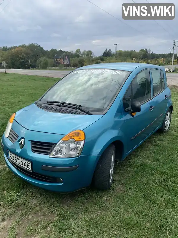 Renault Modus 2005, фото з оголошення 1 з 15, VIN VF1JP0V0533518930