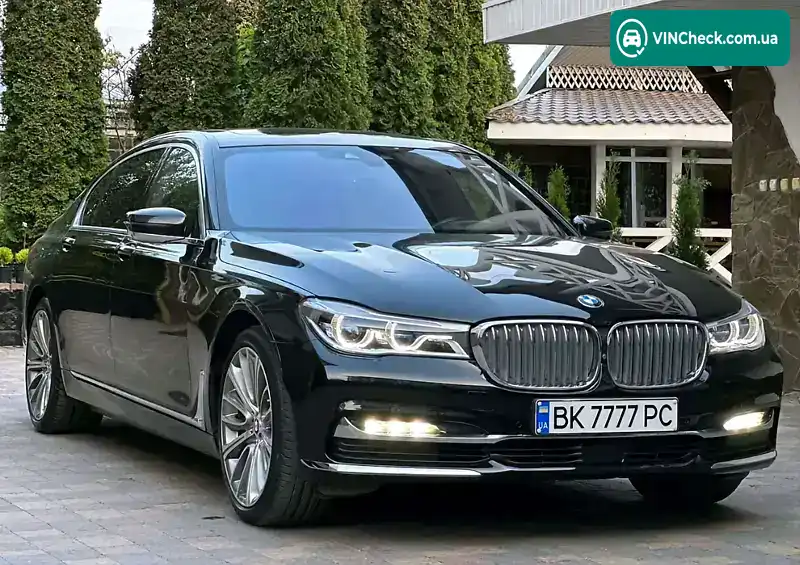 BMW 7 Series 2017, фото з оголошення 1 з 20, VIN WBA7G81030G784945