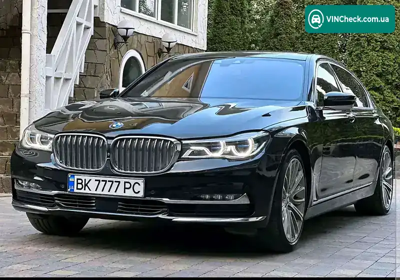 BMW 7 Series 2017, фото з оголошення 2 з 20, VIN WBA7G81030G784945