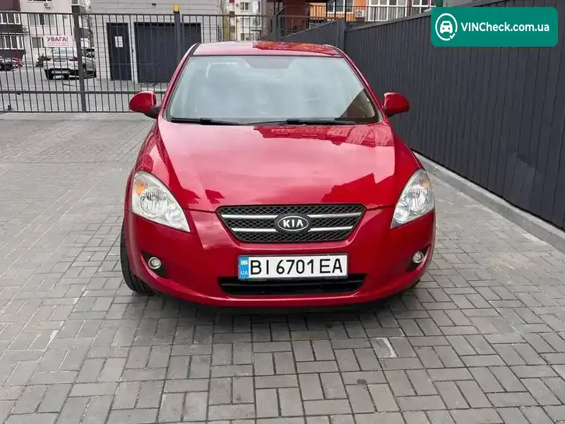 Kia Ceed 2007, фото з оголошення 2 з 21, VIN U5YFF24227L029862