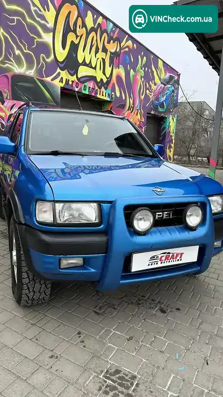 Opel Frontera 2000, фото з оголошення 2 з 15, VIN W0L06B1ZCXV622321