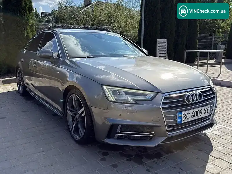 Audi A4 2018, фото з оголошення 2 з 19, VIN WAULMAF44JA225807