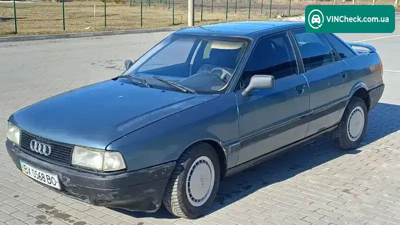 Audi 80 1990, фото з оголошення 2 з 21, VIN WAUZZZ8AZMA066198