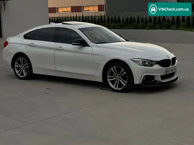 BMW 4 Series 2016, фото з оголошення 1 з 16, VIN WBA4F9C38HG812415
