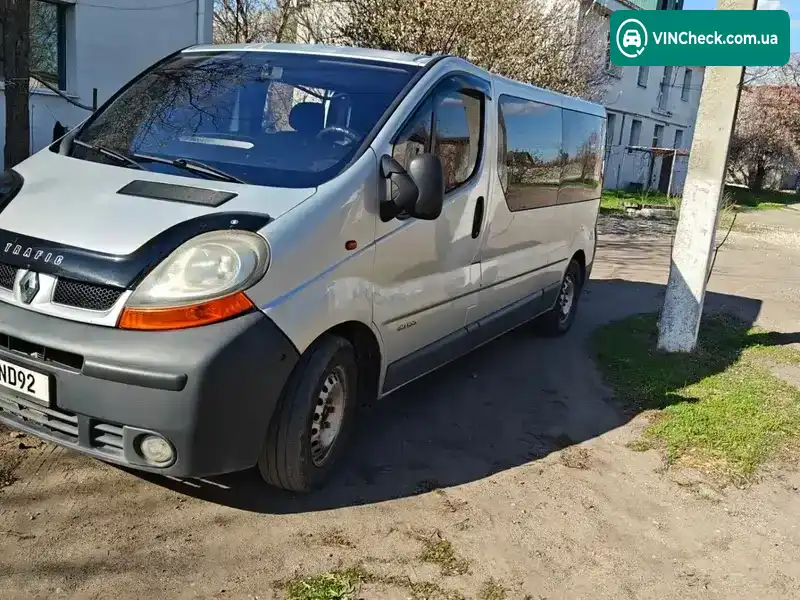 Renault Trafic 2002, фото з оголошення 1 з 7, VIN VF1FLBCB63V159547