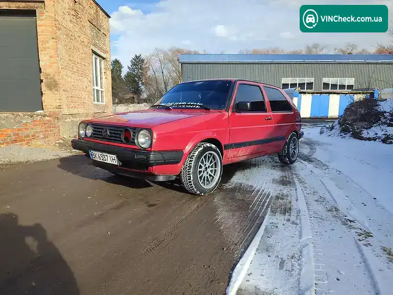 Volkswagen Golf 1990, фото з оголошення 1 з 8, VIN WVWZZZ1GZLW503898