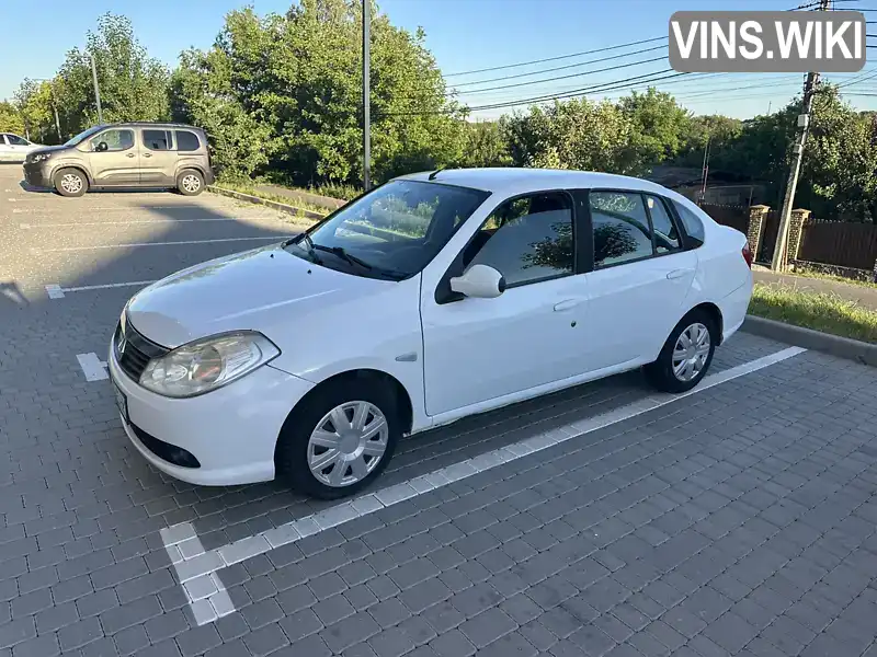 Renault Symbol 2010, фото з оголошення 1 з 17, VIN VF1LBNP0543410209