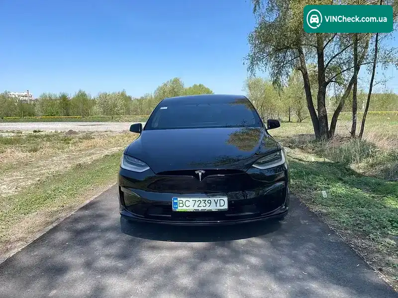 Tesla Model X 2021, фото з оголошення 1 з 21, VIN 7SAXCBE58NF328641