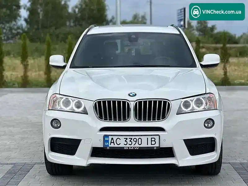 BMW X3 2013, фото з оголошення 1 з 20, VIN 5UXWX9C5XE0D18492