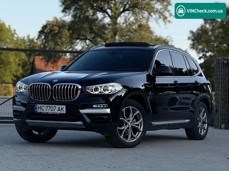 BMW X3 2018, фото з оголошення 2 з 20, VIN WBATX350X0NC06495