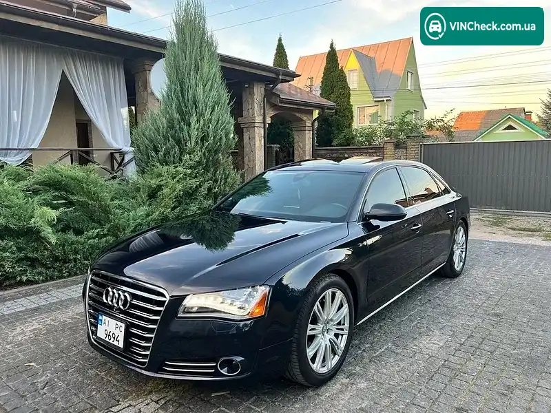 Audi A8 2013, фото з оголошення 1 з 20, VIN WAURGAFD3EN009379