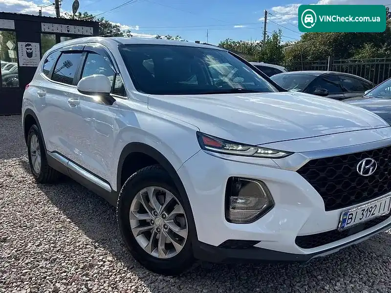 Hyundai Santa FE 2019, фото з оголошення 2 з 20, VIN 5NMS2CAD1KH092745