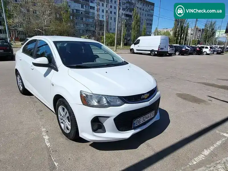 Chevrolet Sonic 2016, фото з оголошення 1 з 21, VIN 1G1JB5SH0H4135653
