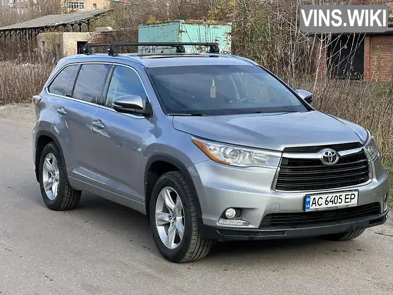 Toyota Highlander 2016, фото з оголошення 1 з 21, VIN 5TDDKRFH2GS336947