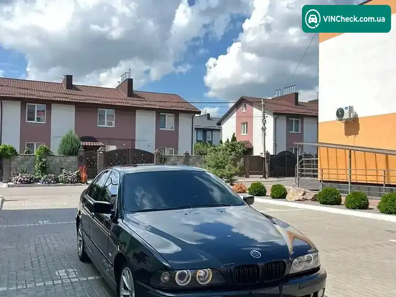 BMW 5 Series 2002, фото з оголошення 1 з 10, VIN WBADT11060GY58364