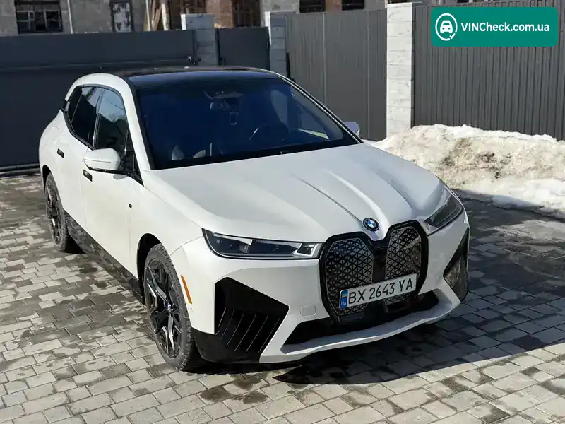 BMW iX 2022, фото з оголошення 1 з 21, VIN WB533CF05PCL94905