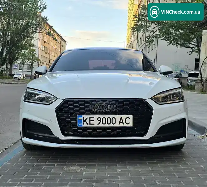 Audi A5 Sportback 2019, фото з оголошення 2 з 18, VIN WAUENCF54KA070302