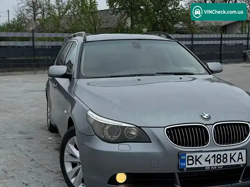 BMW 5 Series 2004, фото з оголошення 1 з 21, VIN WBANJ51020B423050