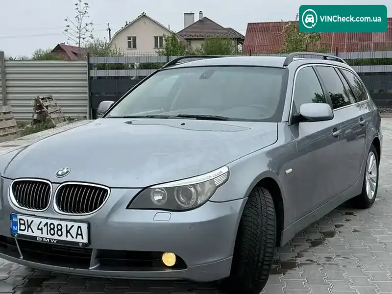 BMW 5 Series 2004, фото з оголошення 2 з 21, VIN WBANJ51020B423050