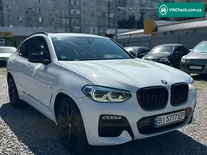BMW X4 2018, фото з оголошення 1 з 20, VIN WBAVJ71010LH70765