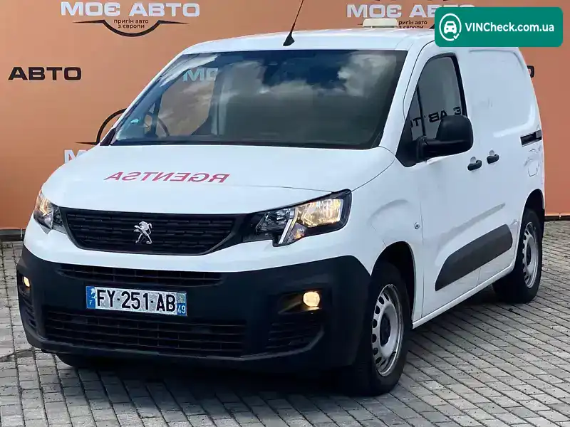 Peugeot Partner 2020, фото з оголошення 1 з 20, VIN VR3EFYHZRLN566420