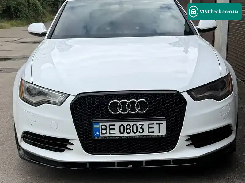 Audi A6 2012, фото з оголошення 2 з 10, VIN WAUGGAFCXDN038522