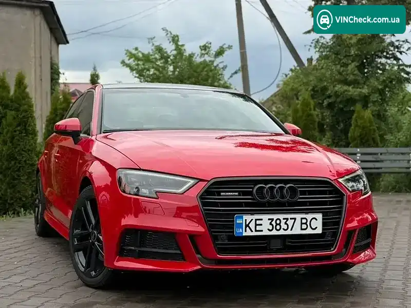 Audi A3 2018, фото з оголошення 2 з 21, VIN WAUJ8GFF6J1056289