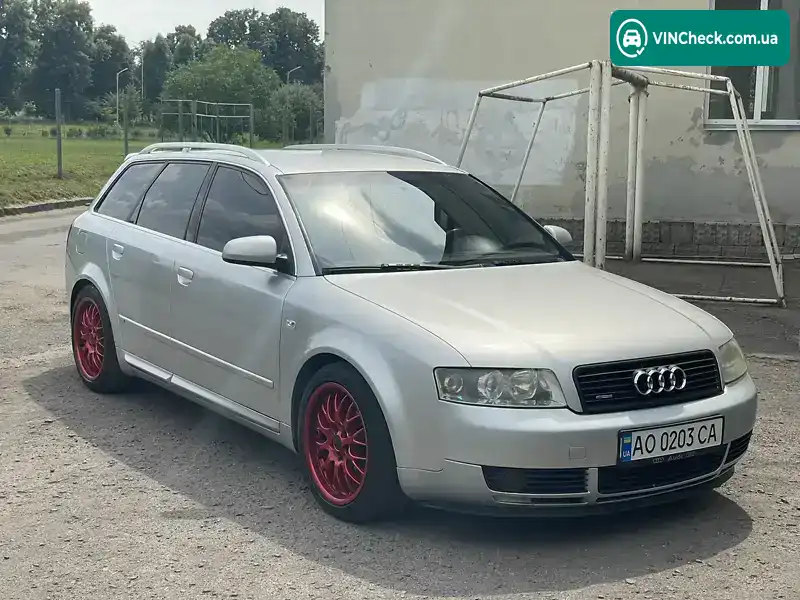 Audi A4 2001, фото з оголошення 2 з 13, VIN WAUZZZ8EX2A068799