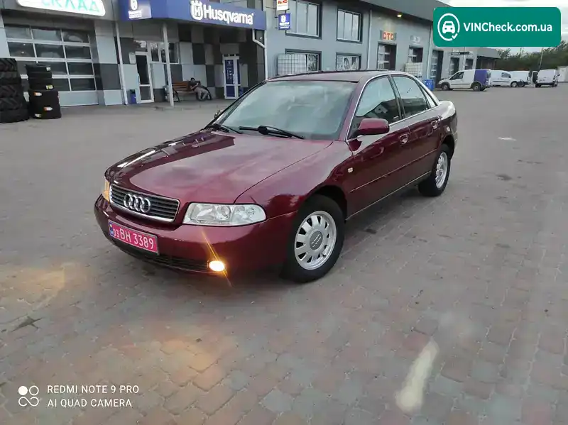 Audi A4 1999, фото з оголошення 2 з 20, VIN WAUZZZ8DZYA079801