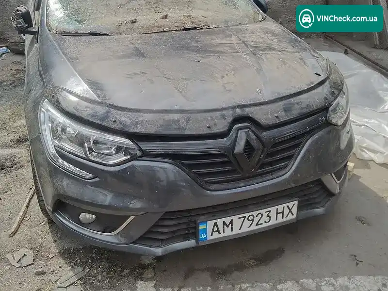 Renault Megane 2017, фото з оголошення 1 з 7, VIN VF1RFB00456961124