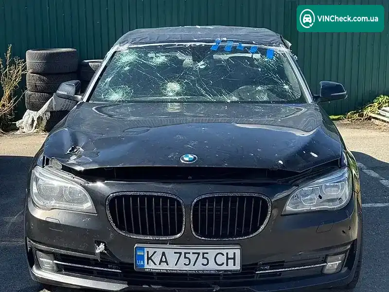 BMW 7 Series 2013, фото з оголошення 2 з 9, VIN WBAYF81040D184847