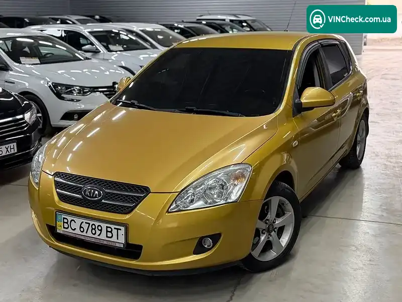 Kia Ceed 2008, фото з оголошення 2 з 20, VIN Y6LFF24229L009640