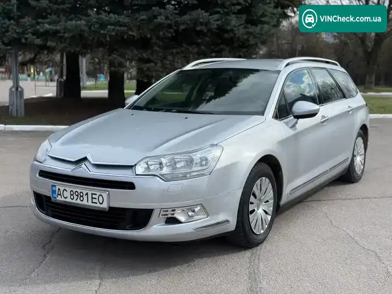 Citroen C5 2008, фото з оголошення 1 з 20, VIN VF7RWRHRJ54037228