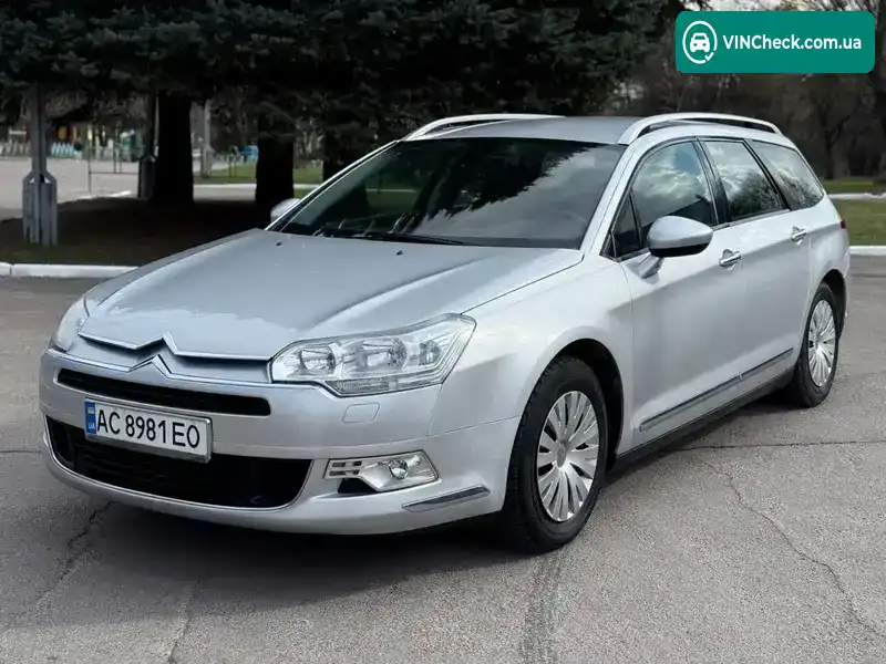 Citroen C5 2008, фото з оголошення 2 з 20, VIN VF7RWRHRJ54037228