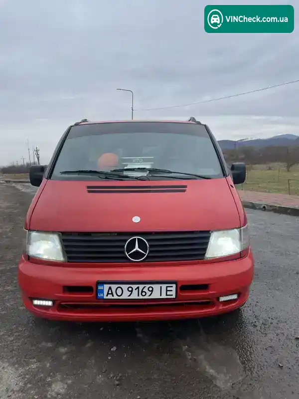 Mercedes-Benz Vito 2001, фото з оголошення 1 з 21, VIN VSA63809413347856