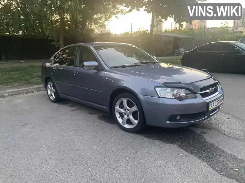 Subaru Legacy 2006, фото з оголошення 1 з 14, VIN JF1BLELU56G019853