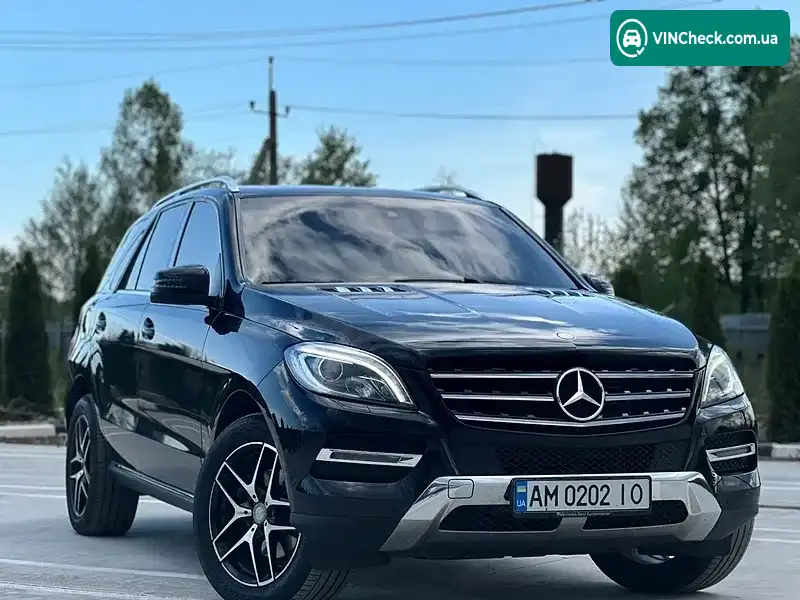 Mercedes-Benz M-Class 2013, фото з оголошення 1 з 20, VIN WDC1660041A243909