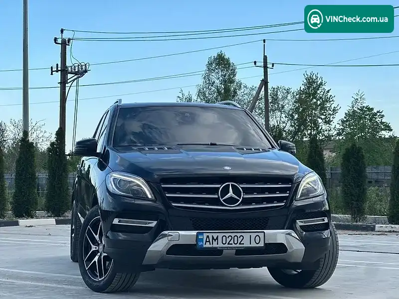 Mercedes-Benz M-Class 2013, фото з оголошення 2 з 20, VIN WDC1660041A243909