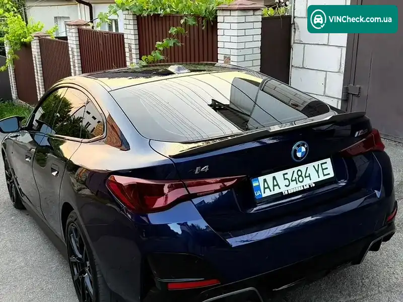 BMW i4 2022, фото з оголошення 1 з 13, VIN WBY33AW05PFP31661