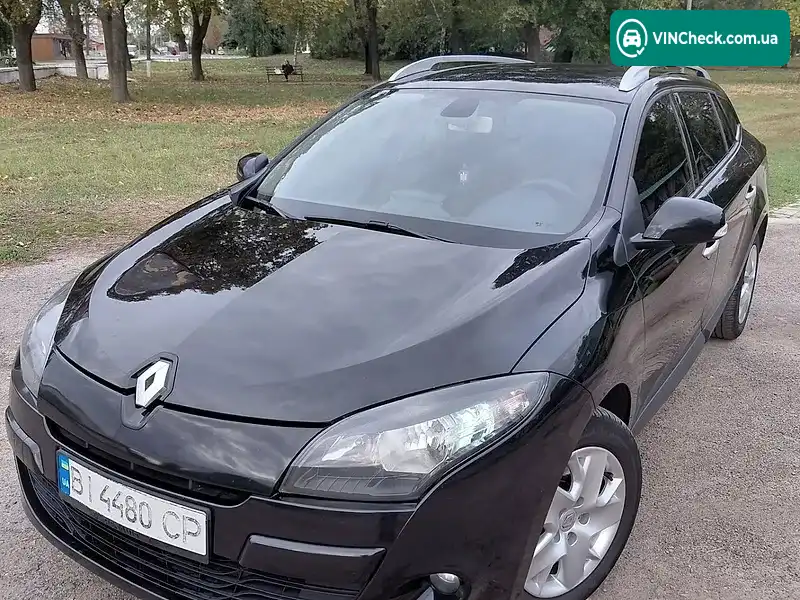 Renault Megane 2011, фото з оголошення 1 з 20, VIN VF1KZ5G0645595903