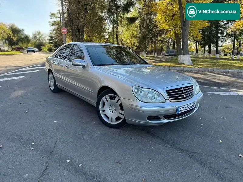 Mercedes-Benz S-Class 2003, фото з оголошення 1 з 20, VIN WDB2200251A360057