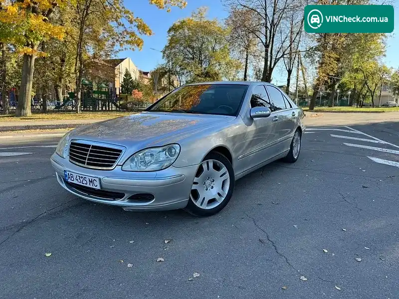Mercedes-Benz S-Class 2003, фото з оголошення 2 з 20, VIN WDB2200251A360057