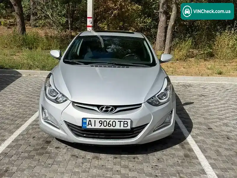 Hyundai Elantra 2014, фото з оголошення 1 з 8, VIN 5NPDH4AE2FH578088