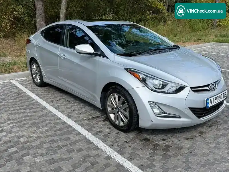 Hyundai Elantra 2014, фото з оголошення 2 з 8, VIN 5NPDH4AE2FH578088