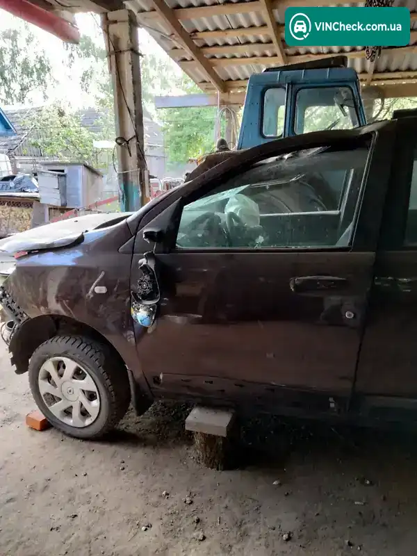 Renault Lodgy 2016, фото з оголошення 1 з 4, VIN VF1JSRDL455587165
