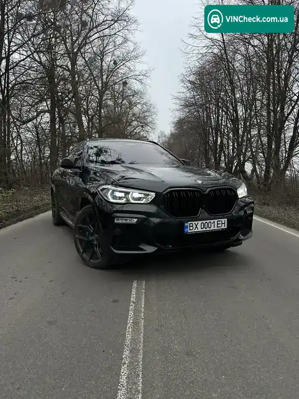 BMW X6 2020, фото з оголошення 1 з 21, VIN WBACY810709D38011