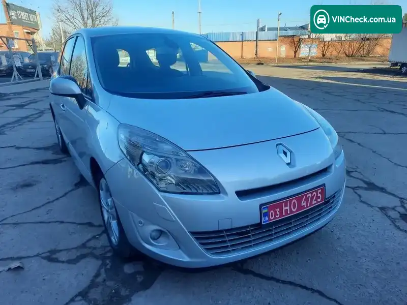 Renault Grand Scenic 2010, фото з оголошення 2 з 20, VIN VF1JZ0FB640908623